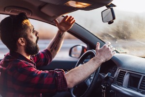 road rage driver